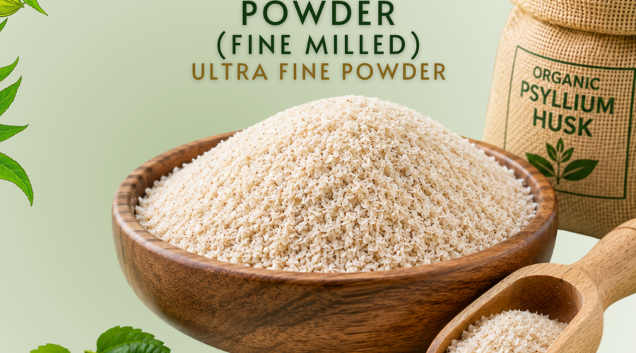 Psyllium Husk Powder (Fine Milled)