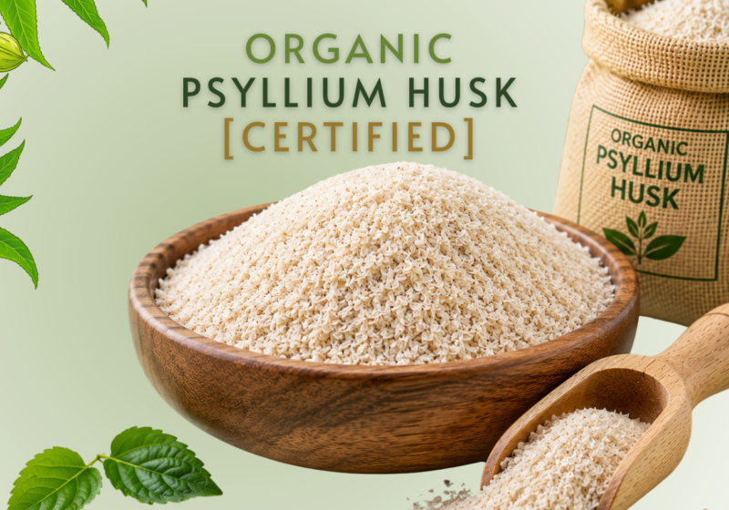 Organic Psyllium Husk (Certified)
