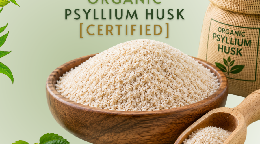Organic Psyllium Husk (Certified)